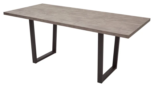 Стол ЛОФТ 160 Оникс/ Черный М-City