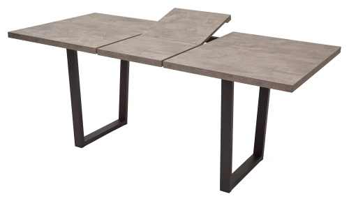 Стол ЛОФТ 160 Оникс/ Черный М-City