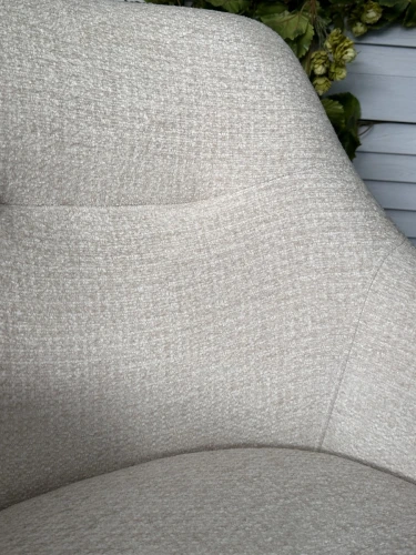 Стул STAMEN ткань DAVIS RETRO BLISS 02 светло-бежевый / черный каркас, ®DISAUR