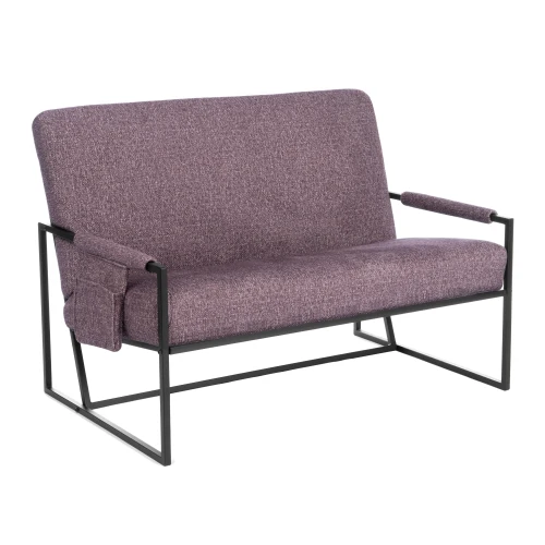 Диван Charli LUX/Чарли Люкс велюр/букле, VT shape wood rose