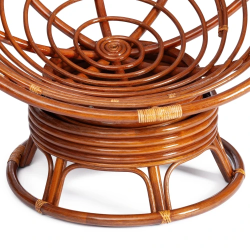 Кресло-качалка PAPASAN/ПАПАСАН w 23/01 B /без подушки/ 115х78х104 см, Pecan (орех)