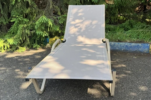 Шезлонг металлический Hera, тортора