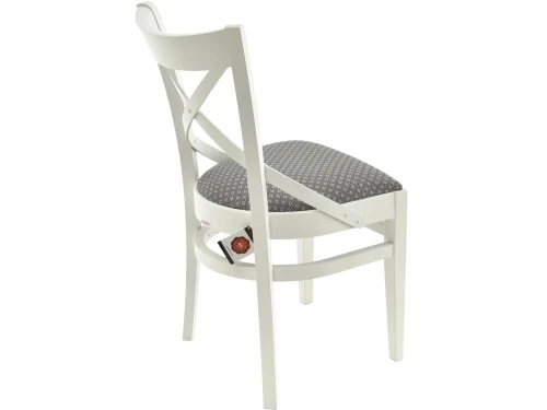 Стул «Соло Венский», Ажур 149-3, эмаль белая