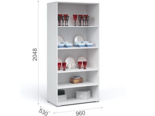 Гостиная «Лацио-1» со шкафом, Белый/Белое дерево