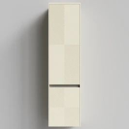 Пенал Соло 40, пример RAL 1015 Светлая слоновая кость, матовая, подвесной, левый