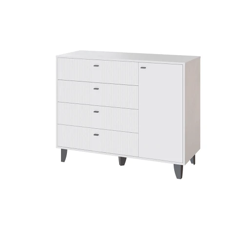 Комод Катрин-13, Белый, Белый снег
