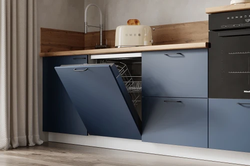 Готовая кухня КГ 3000 ПВХ, Ежевика Арника РМ в.8