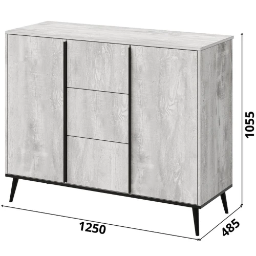 Спальня «Саванна» КМК 0973, бетон пайн светлый