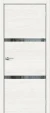 Межкомнатная дверь экошпон ĒLPORTA Браво-2.55 White Skyline Mirox Grey
