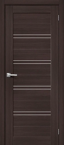 Межкомнатная дверь экошпон mr.wood Браво-28 Wenge Melinga Magic Fog