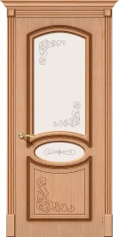 Межкомнатная дверь шпон BRAVO Азалия Ф-05 (Дуб) Худ.