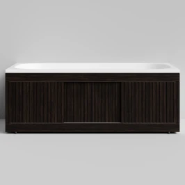 Экран-купе Тач 1500, 3 раздвижные двери, венге