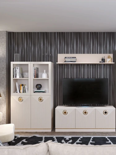 Тумба Капри ТВ, бежевый