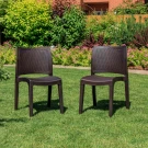 2 стула JULY коричневые