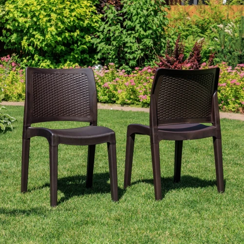 2 стула JULY коричневые