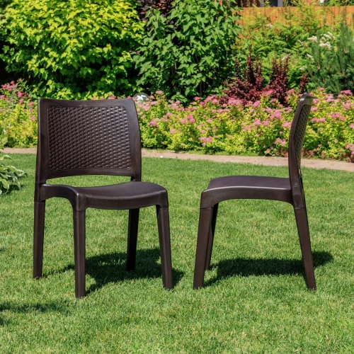 2 стула JULY коричневые