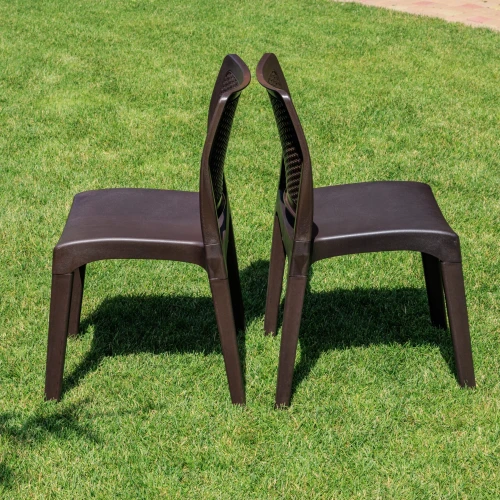 2 стула JULY коричневые