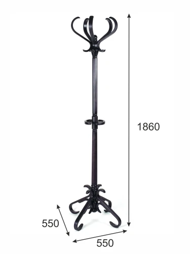 Вешалка напольная В 10Н венге