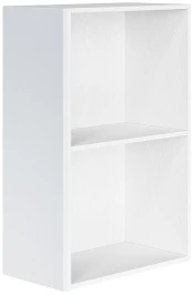 Фасад боковой Фьюжн для верхнего шкафа Silky White 920*315*18