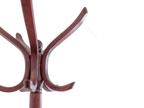 Вешалка напольная В 12Н махагон