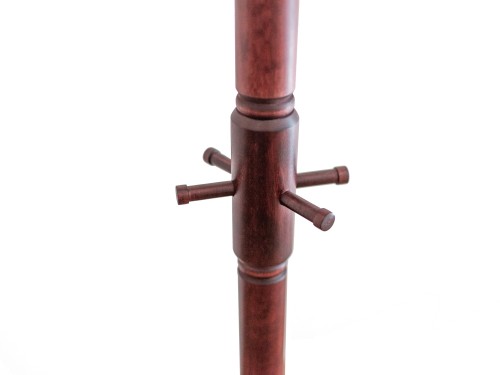 Вешалка напольная В 12Н махагон