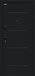 Входная дверь BRAVO Граффити-1 Инсайд/SBlack Букле черное/Slate Art