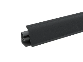 Плинтус для столешницы АР-740 Черный 37*3000*24