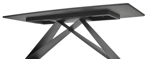 Стол МАРСЕЛЬ 220 RITCHER DOVE Amadeus, керамика / Черный М-City