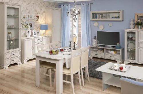 Тумба 3D1S, TIFFANY, цвет вудлайн кремовый