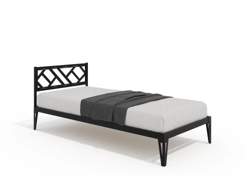 Кровать КМД 47 АЙРИС 900, черный