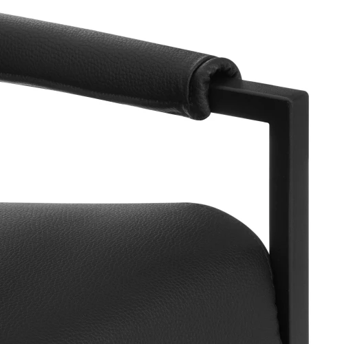 Диван Charli LUX/Чарли Люкс экокожа , Sharp Чёрный