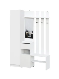 Прихожая Бали, Белый. Комплект 1