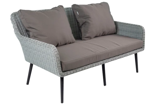 Комплект плетеной  мебели MOKKA RIMINI NEW (стол кофейный, 2 кресла, диван 2 х-местная)