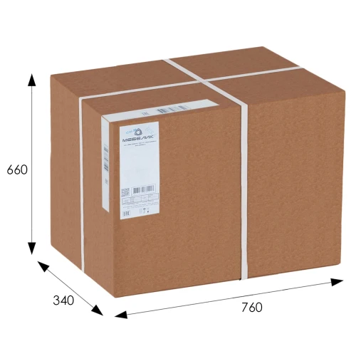 Кресло для отдыха Пири, ткань беж, каркас орех