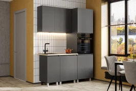 Готовая кухня Денвер 1,6 м, Графит