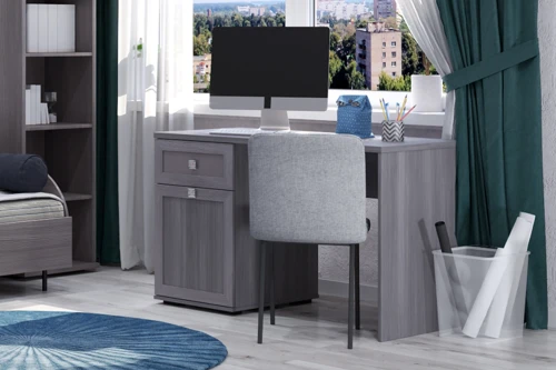 Стол письменный 1200 Парма Нео лиственница темная