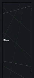 Межкомнатная дверь BRAVO Граффити-5 Total Black