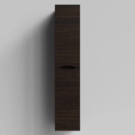 Пенал Лайт 30 подвесной, Палисандр ПВХ 43101, правый, бельевая корзина