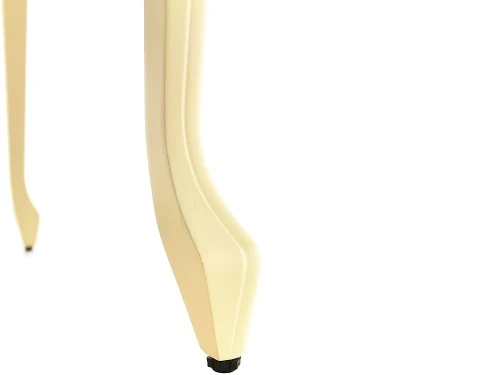 Обеденная группа (Стол Кабриоль и 4 стула Кабриоль), слоновая кость