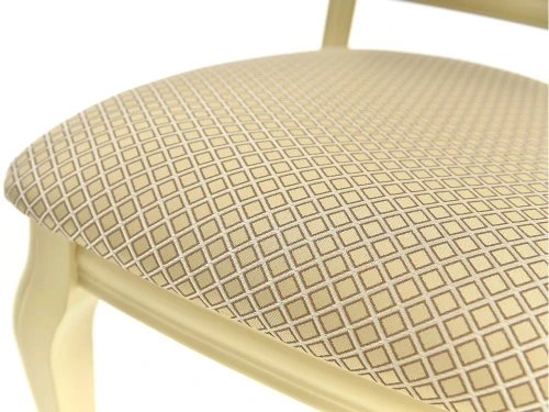 Обеденная группа (Стол Кабриоль и 4 стула Кабриоль), слоновая кость