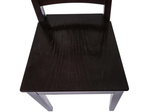 Стул «Никас» жесткий, орех темный