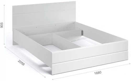 Кроватное основание 159х198 см (разб) с кронштейнами без опор