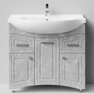 Тумба Адам 90 напольный, Мрамор Белый софт тач 4044-2, левый Vodok с раковиной в комплекте Тумба Адам 90 напольный, Мрамор Белый софт тач 4044-2, левый Vodok с раковиной в комплекте