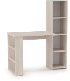 ПКС-1 стол письменный правый ясень светлый