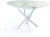 Стол обеденный Адажио 55.04 Белый/Мрамор белый