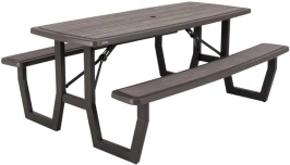 Стол складной с лавочками Lifetime для пикника