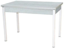 Колорадо стол обеденный раздвижной / бетон белый/белый