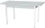 Колорадо стол обеденный раздвижной / бетон белый/белый