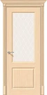 Межкомнатная дверь шпон BRAVO Статус-13 Ф-22 (БелДуб) White Сrystal