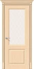 Межкомнатная дверь шпон BRAVO Статус-13 Ф-22 (БелДуб) White Сrystal